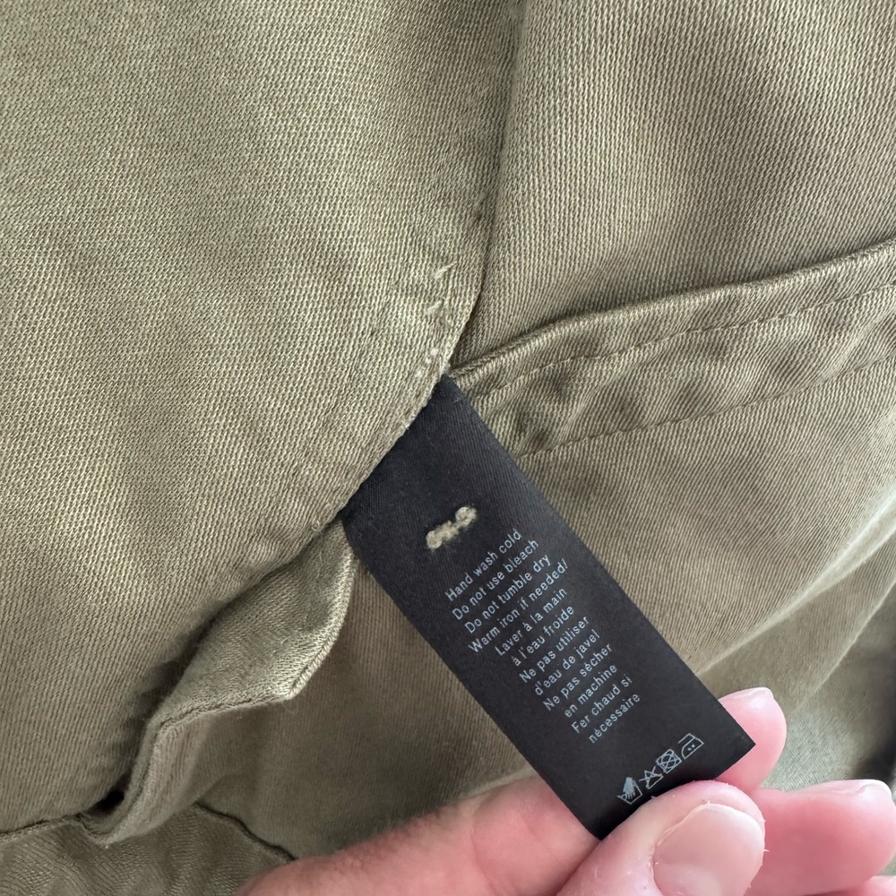 Rag & Bone Olive Green Casual Jacket - Picture 4 of 6
